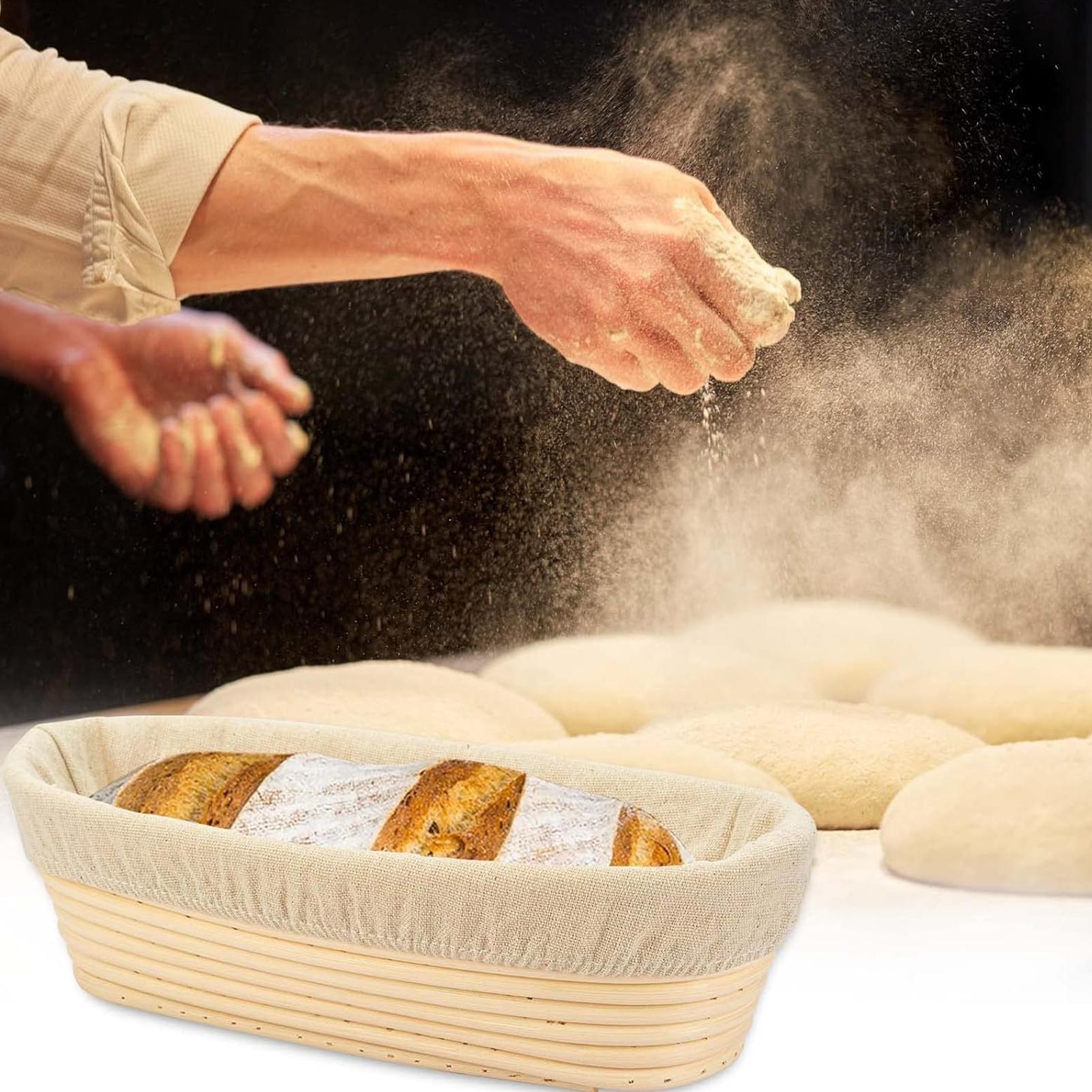 Handmade Rattan Bread Proofing - Proofing Basket Banneton ulasan dan harga