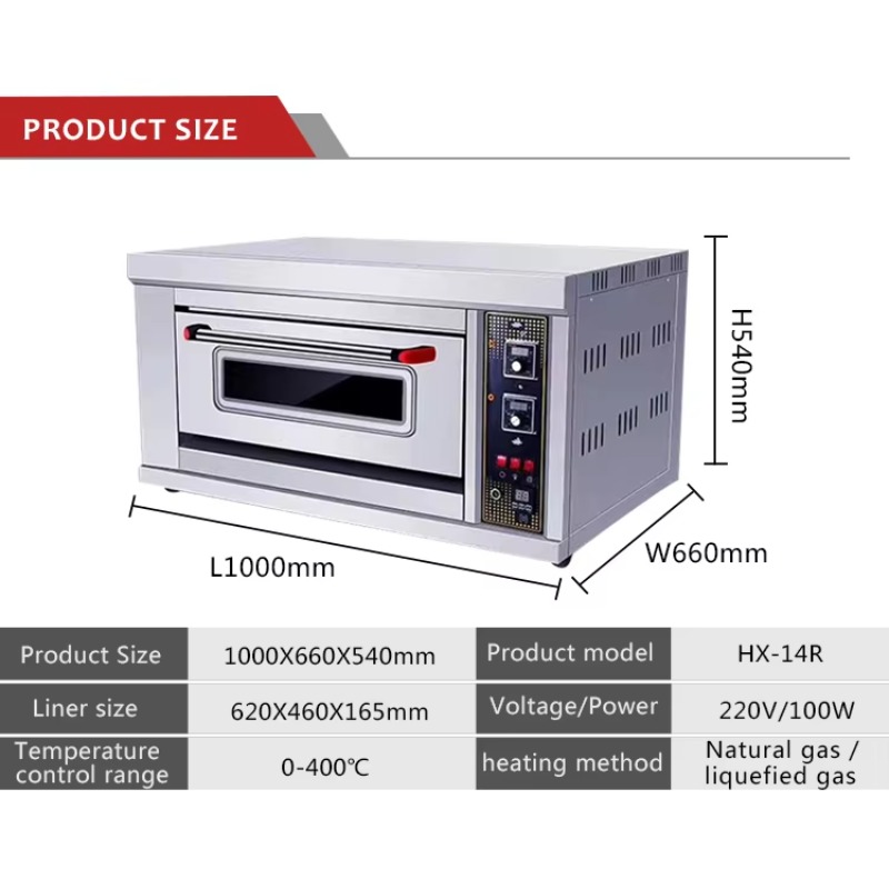 Pizza Pita Bread Cupcakes Comm - Commercial Kitchen Baking Oven ulasan dan harga