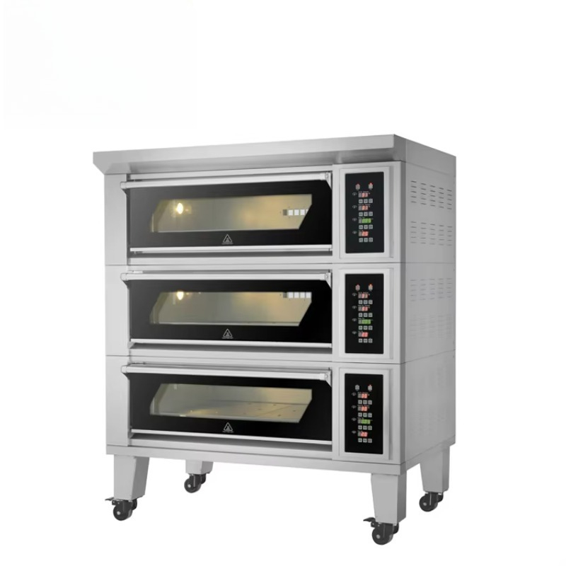 Customized Electric Deck Oven  - Commercial Kitchen Baking Oven ulasan dan harga