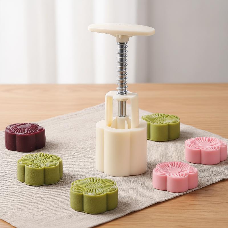 DIY Mooncake Mold 1 Set Plasti - Kitchen Baking Torch ulasan dan harga