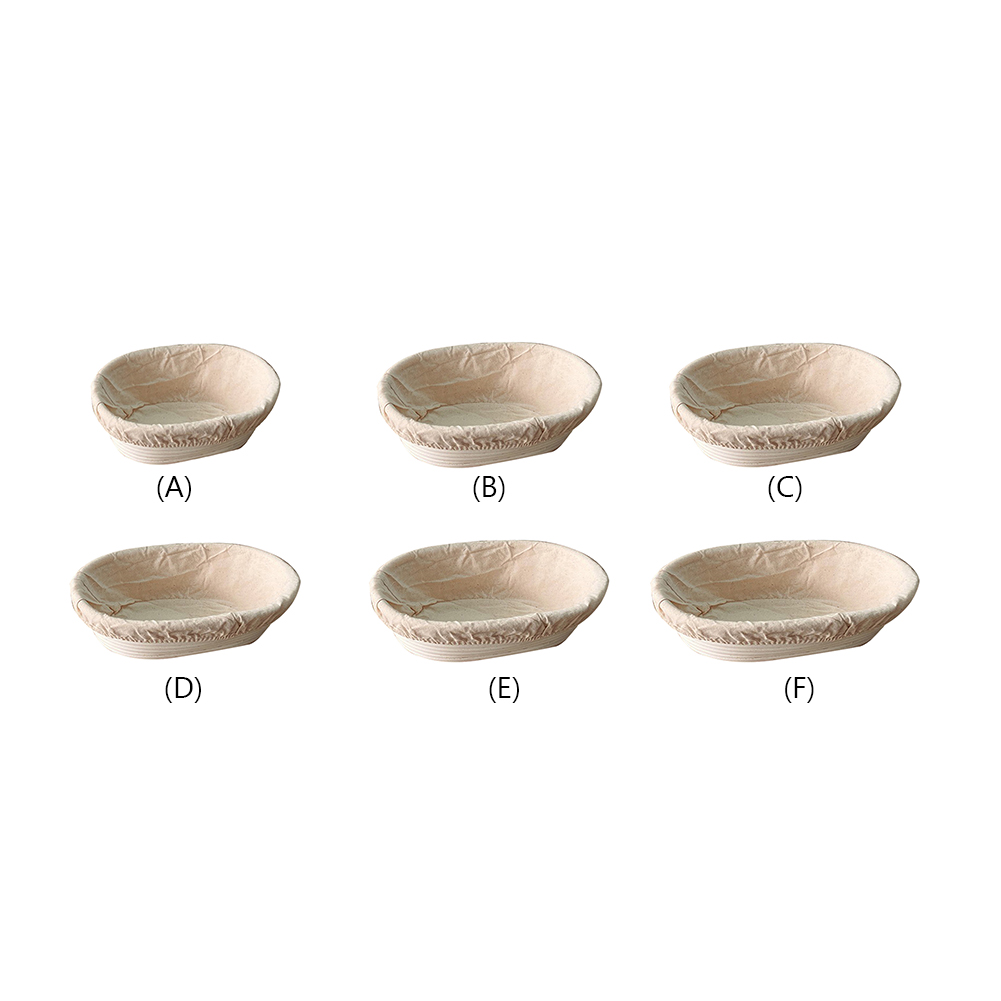 Oval Baking Tools Banneton Set - Proofing Basket Banneton ulasan dan harga
