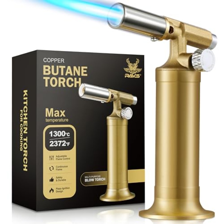 Copper Butane Torch Lighter, R - Kitchen Baking Torch ulasan dan harga
