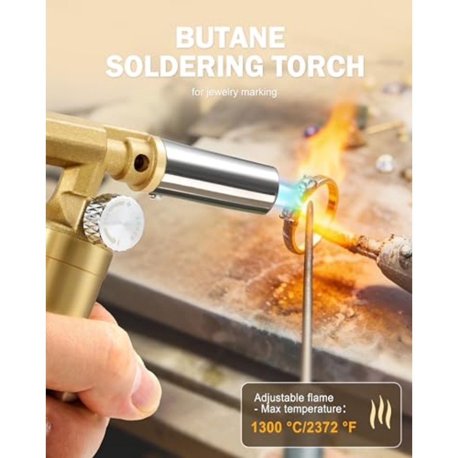 Copper Butane Torch Lighter, R - Kitchen Baking Torch ulasan dan harga