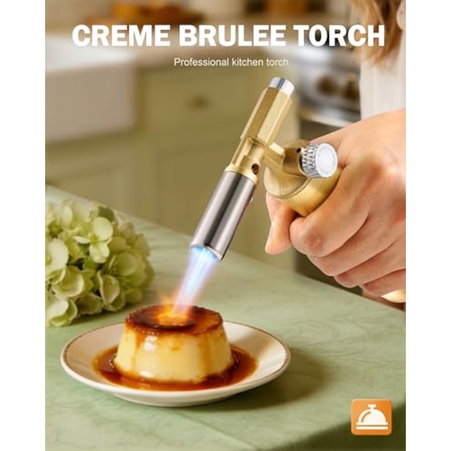 Copper Butane Torch Lighter, R - Kitchen Baking Torch ulasan dan harga