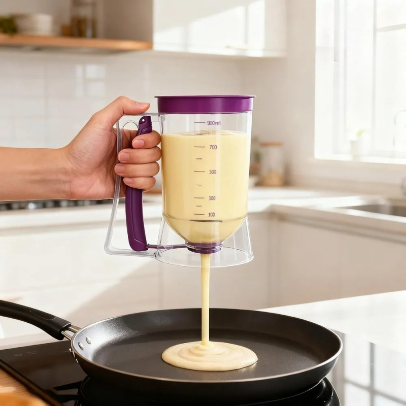 Batter Dispenser Hand-held Gra - Kitchen.Baking Labels ulasan dan harga