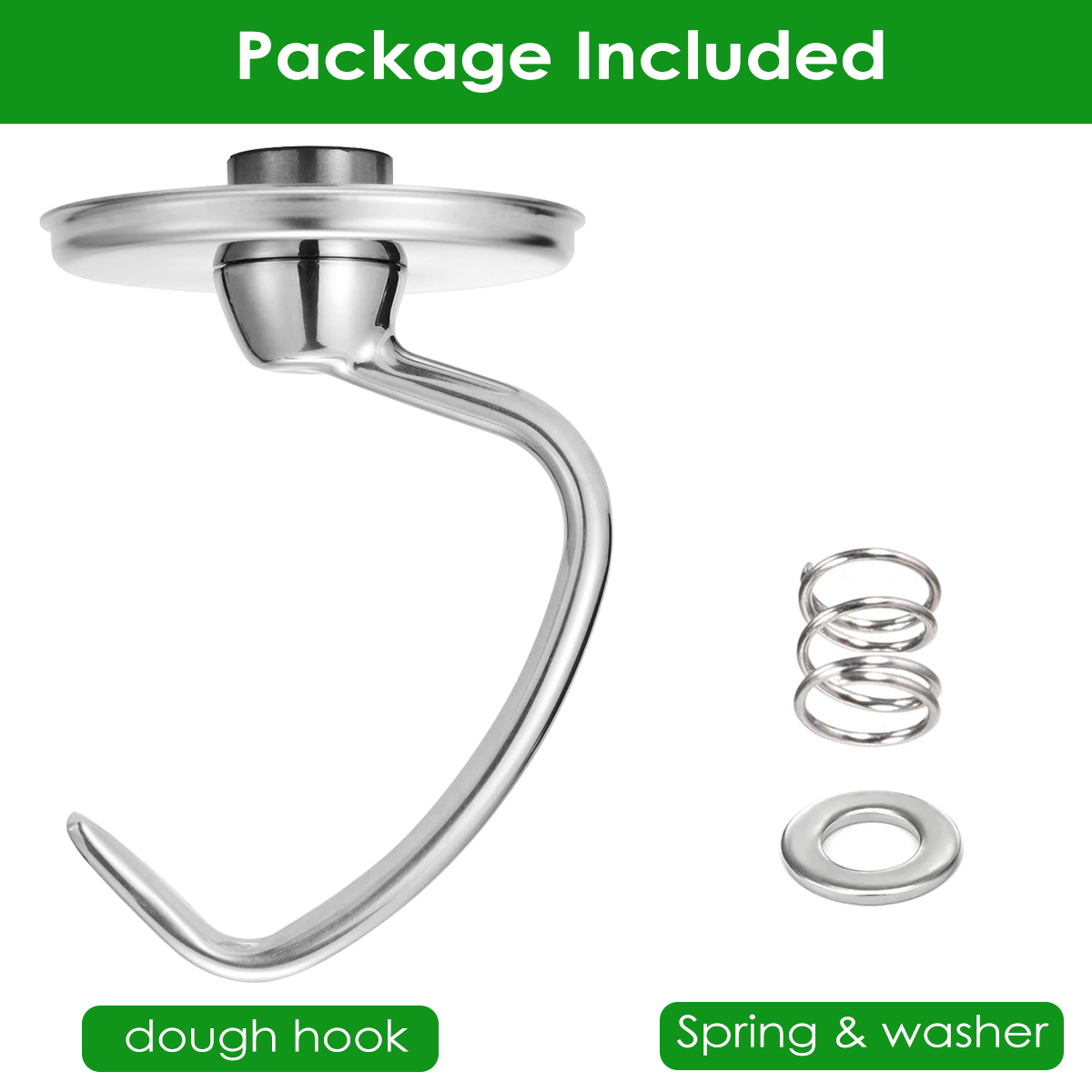 Stainless Steel Dough Hook Wit - Kitchenaid Baking Set ulasan dan harga