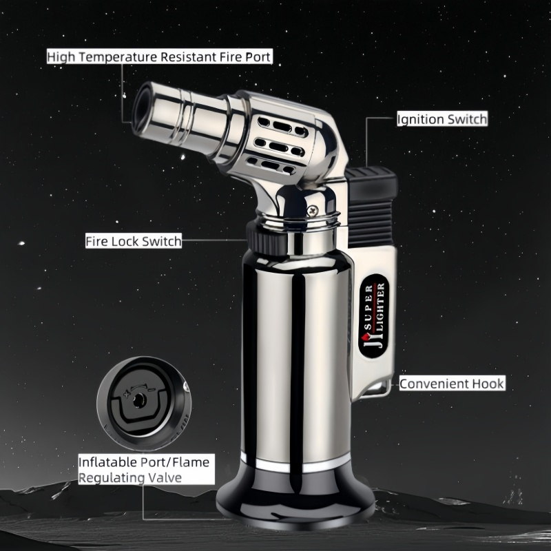 Metal Windproof Jet Flame Gas  - Kitchen Baking Torch ulasan dan harga