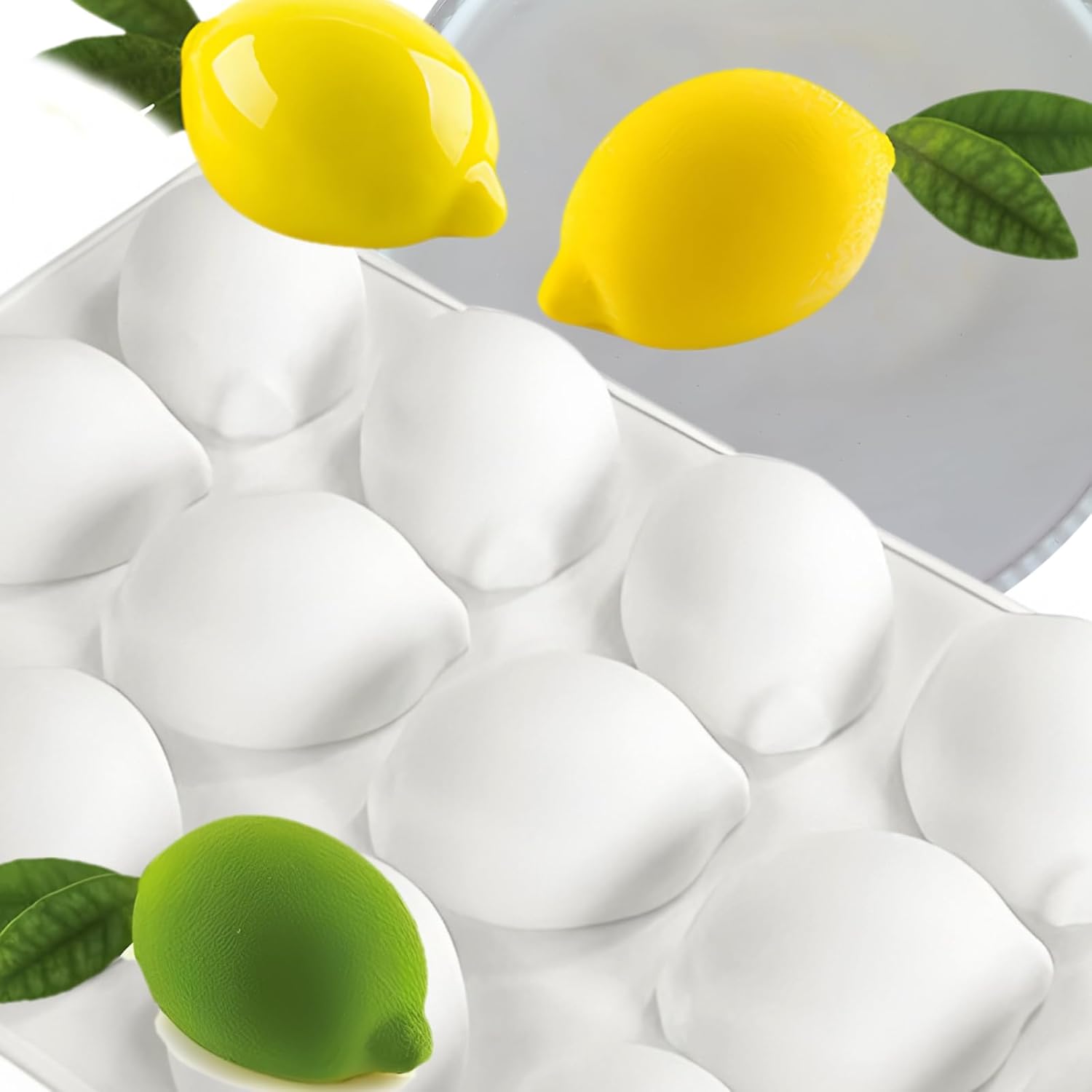 15-Cavity Silicone Lemon Mold  - Kitchen Baking Trays ulasan dan harga