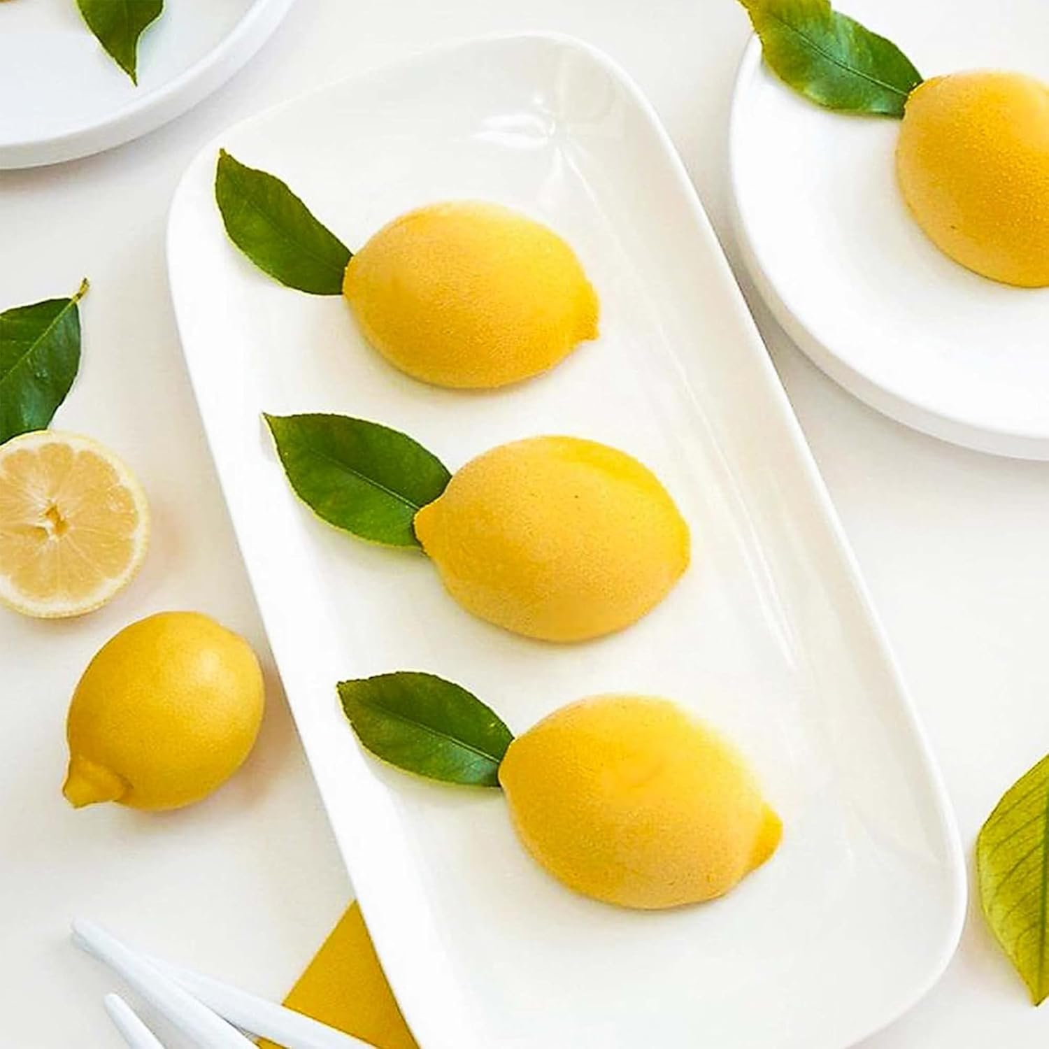 15-Cavity Silicone Lemon Mold  - Kitchen Baking Trays ulasan dan harga