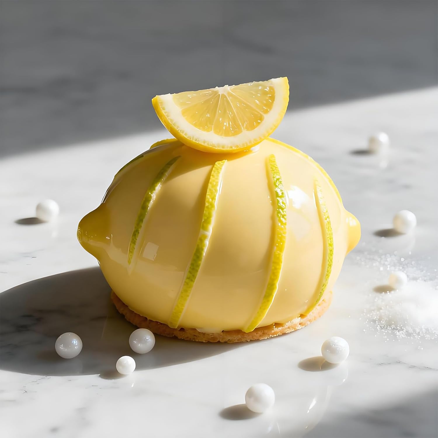 15-Cavity Silicone Lemon Mold  - Kitchen Baking Trays ulasan dan harga