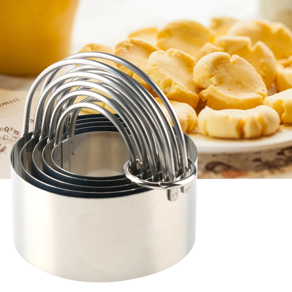 5Pcs Stainless Steel Cookie Cu - Cookie Cutter Set ulasan dan harga