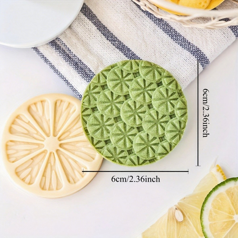 3pcs Lemon-Shaped Round Patter - Cookie Cutter Set ulasan dan harga