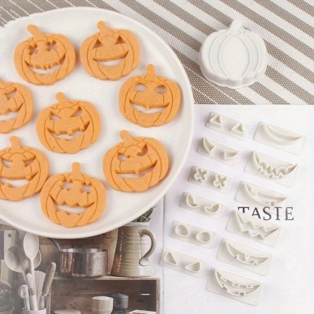 13Pcs Halloween Ghost Pumpkin  - Cookie Cutter Set ulasan dan harga