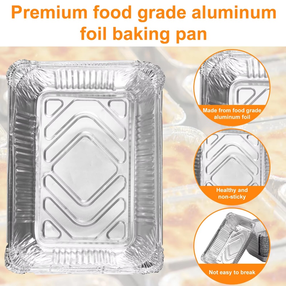 10PCS New With Lids Aluminum F - Kitchen Baking Trays ulasan dan harga