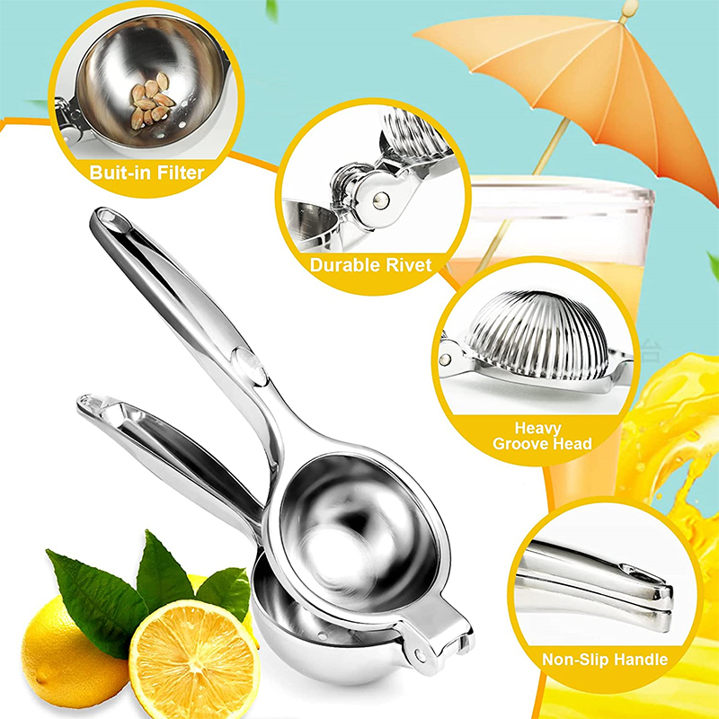 Manual Lemon Squeezer Zinc All - Kitchen Job ulasan dan harga