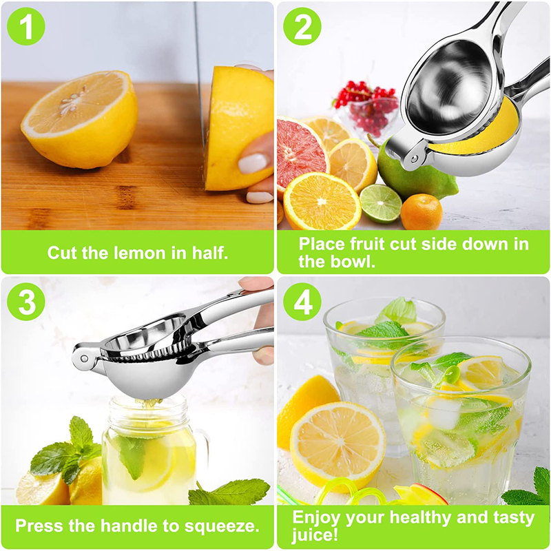 Manual Lemon Squeezer Zinc All - Kitchen Job ulasan dan harga