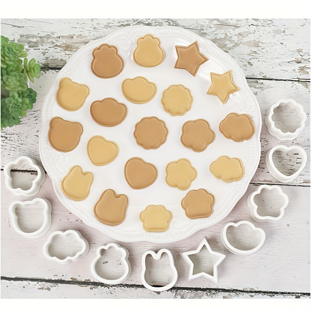 10Pcs Cookie Biscuit  Cutters  - Cookie Cutter Set ulasan dan harga
