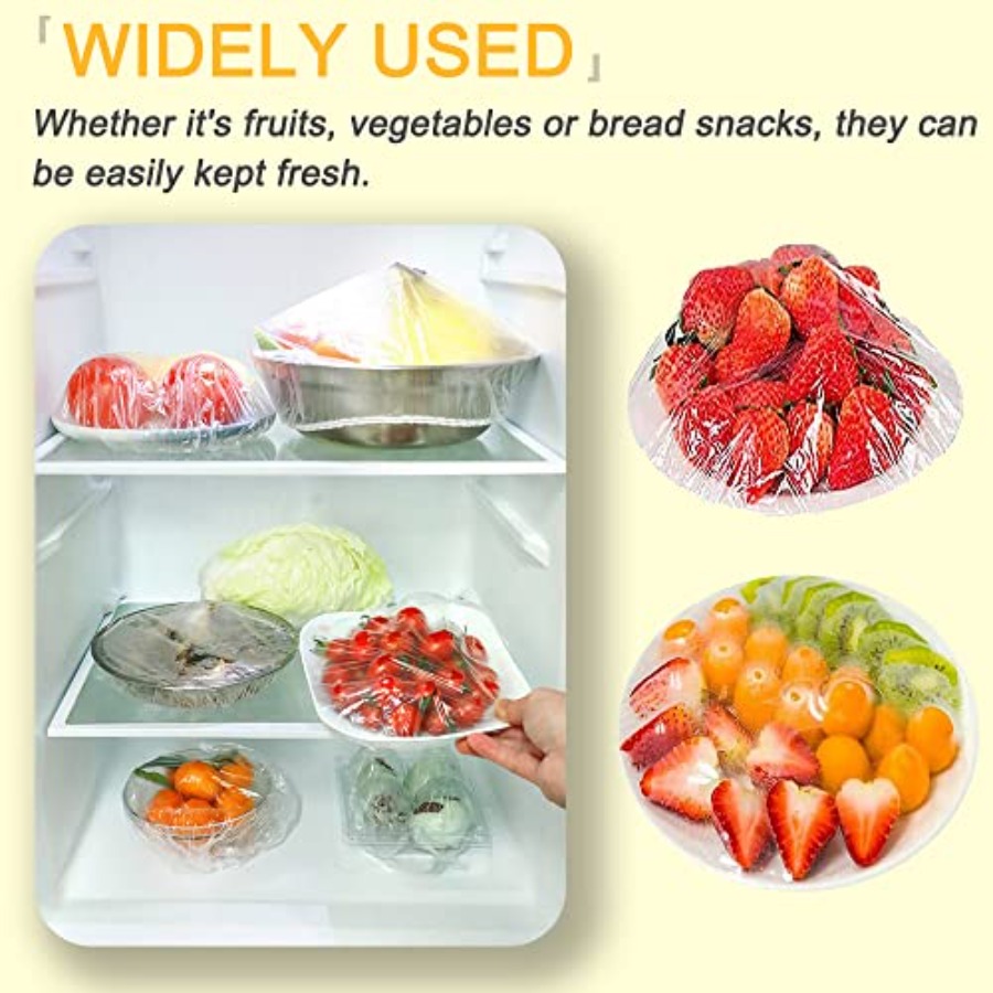 200Pcs Bowl Covers Elastic Foo - Proofing Basket Banneton ulasan dan harga