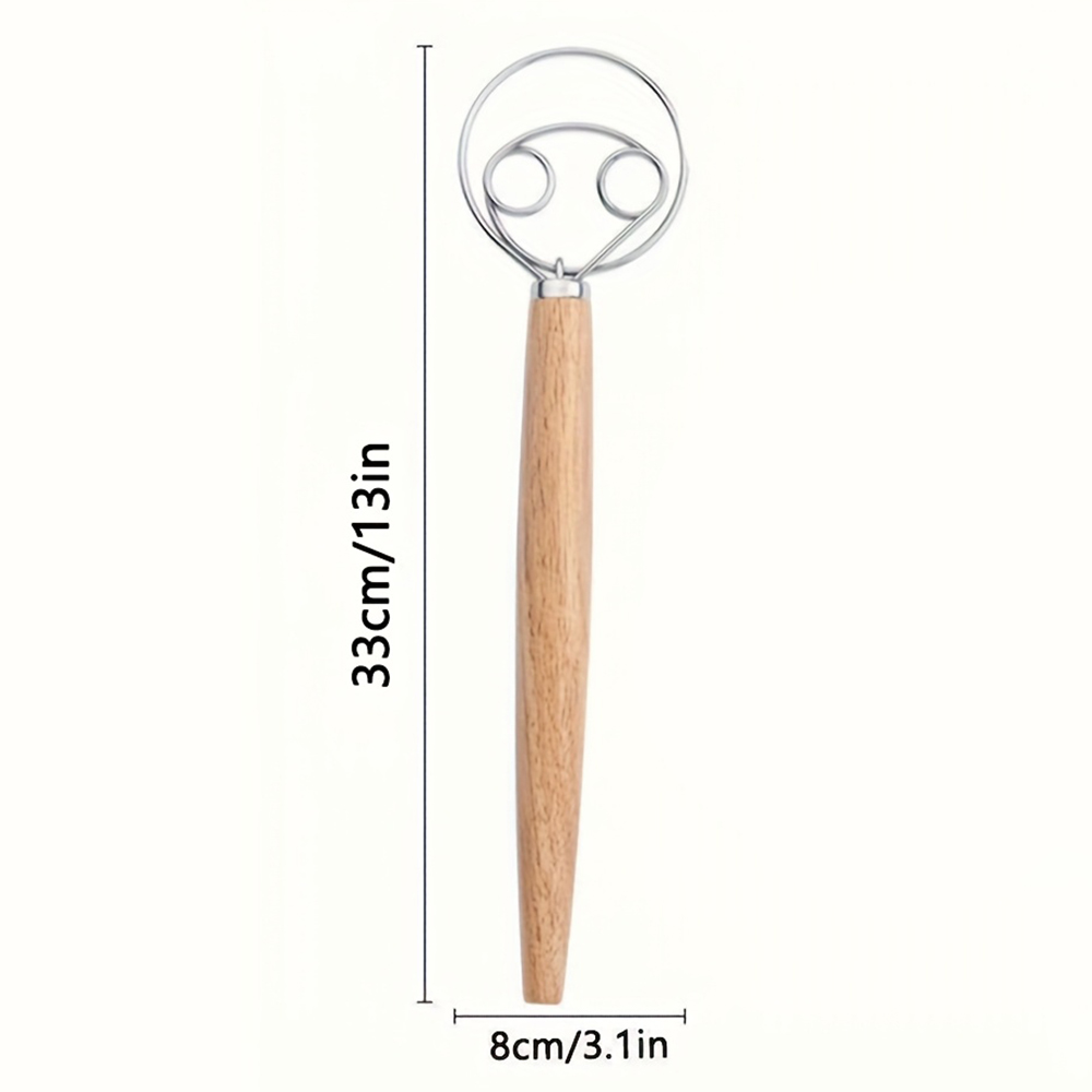 Stainless Steel Dough Whisk –  - Bread Baking Kitchen Utensils ulasan dan harga