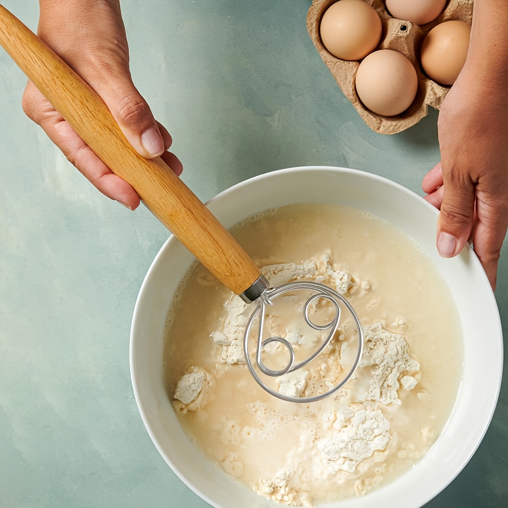 Stainless Steel Dough Whisk –  - Bread Baking Kitchen Utensils ulasan dan harga
