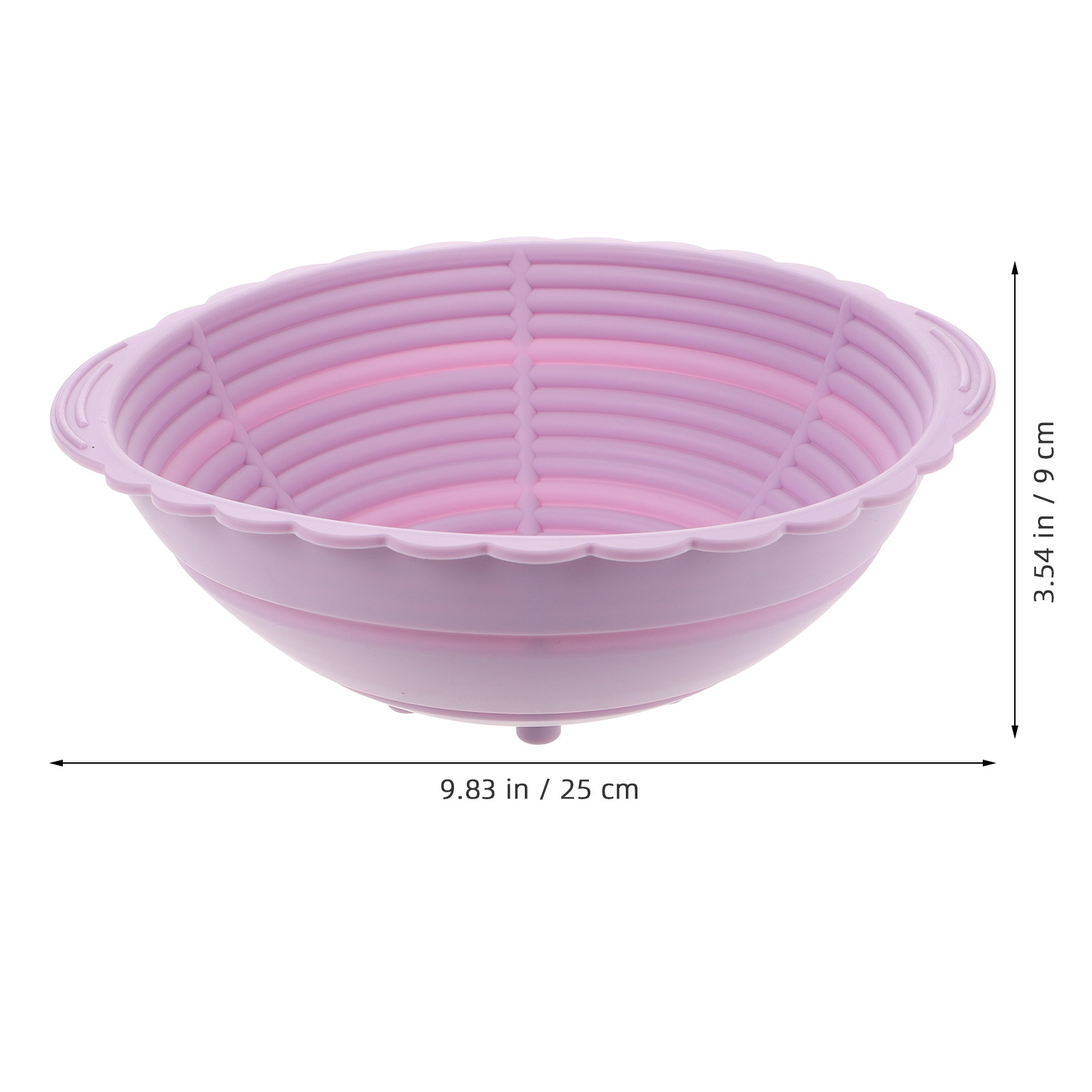 Foldable Silicone Banneton Bas - Proofing Basket Banneton ulasan dan harga