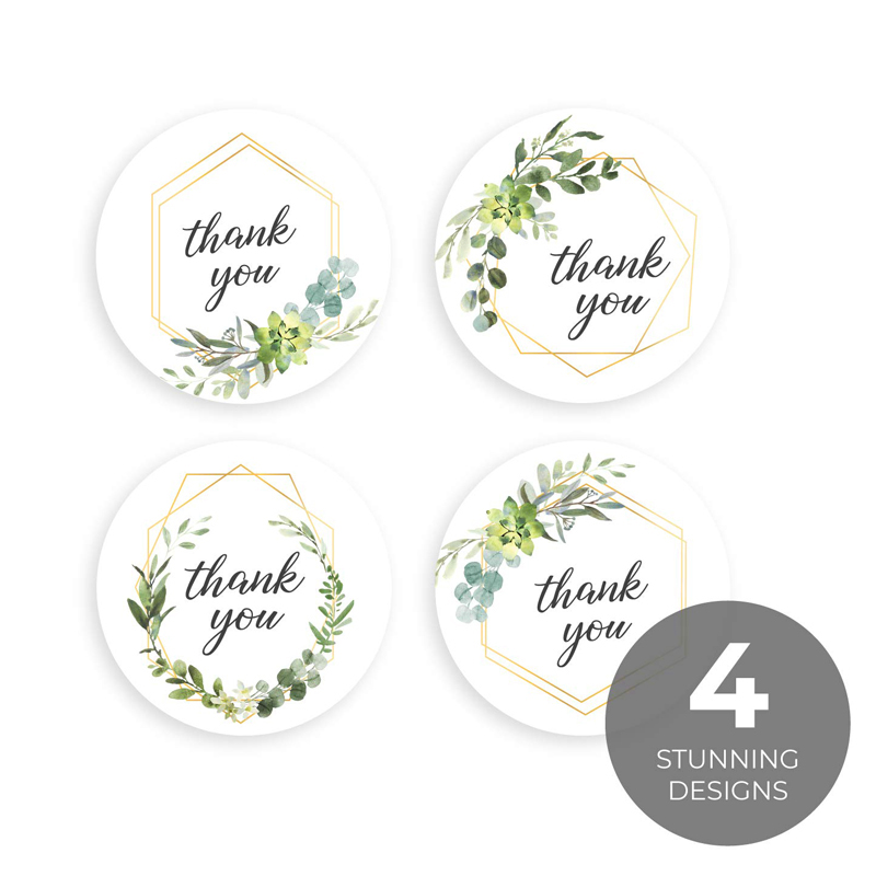 500pcs Thank you Roll Stickers - Kitchen.Baking Labels ulasan dan harga