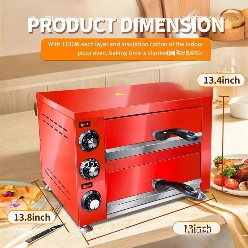 Pizza Oven Household Oven Elec - Commercial Kitchen Baking Oven ulasan dan harga