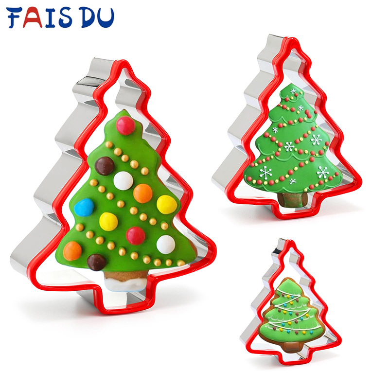 FAIS DU 3pcs Christmas Tree Co - Cookie Cutter Set ulasan dan harga