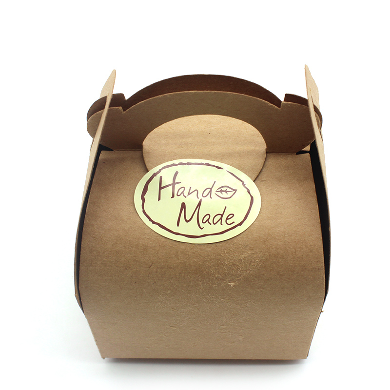 100pcs Handmade Oval Shape Sea - Kitchen.Baking Labels ulasan dan harga