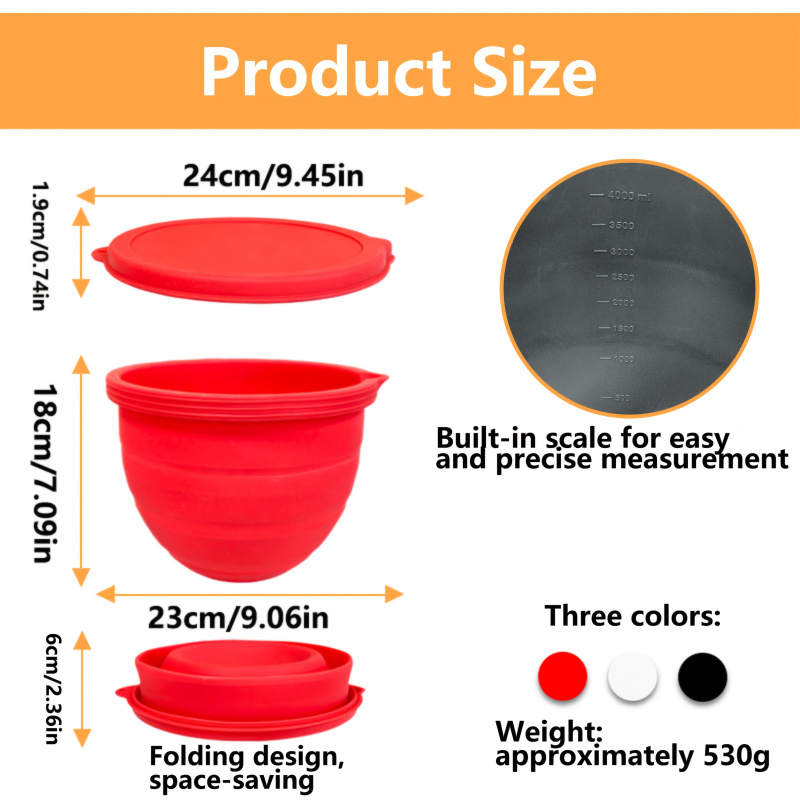 Foldable silicone bowl liner f - Baking Kitchen Set Up ulasan dan harga