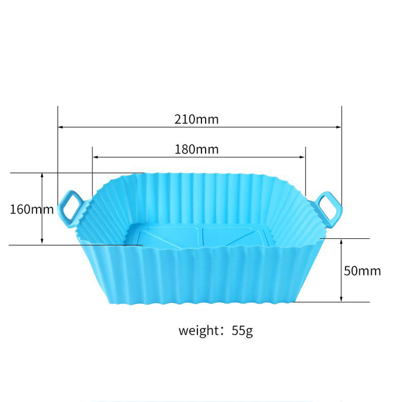 Silicone Fryer Mold Air Fryer  - Kitchen Baking Trays ulasan dan harga