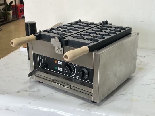 12pcs Mini Fish Shape Taiyaki  - Kitchen Baking Machine ulasan dan harga