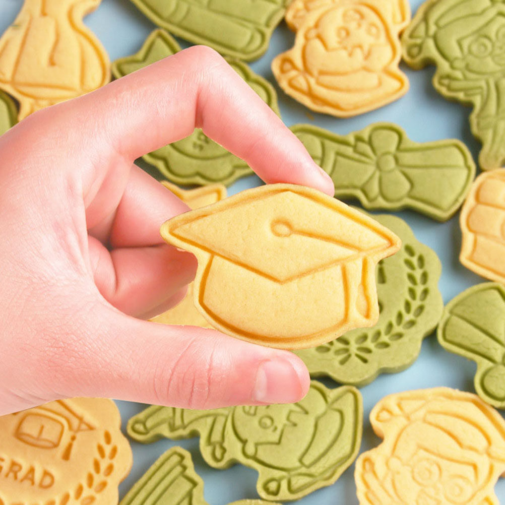 8Pcs Graduation Cookie Cutter  - Cookie Cutter Set ulasan dan harga