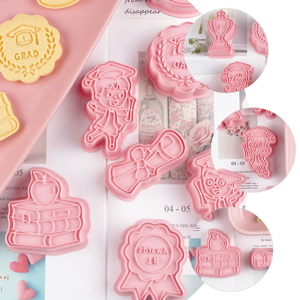8Pcs Graduation Cookie Cutter  - Cookie Cutter Set ulasan dan harga