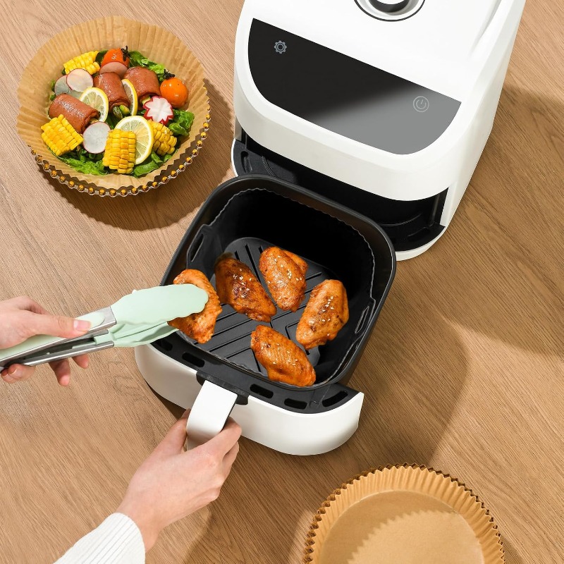 Reusable Silicone Air Fryer Li - Kitchen Baking Trays ulasan dan harga